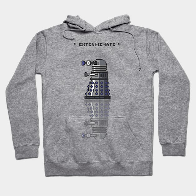 8-Bit Dalek Hoodie by deanbottino